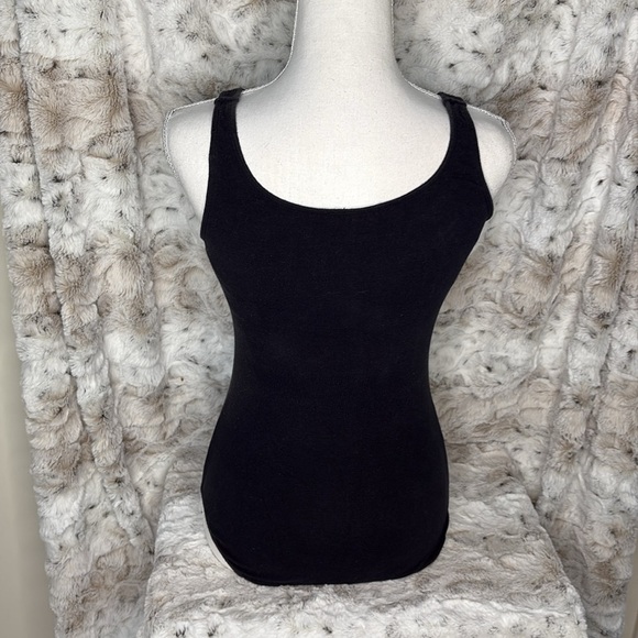 Balera Black Dancewear Leotard. Adult Medium - Picture 3 of 9